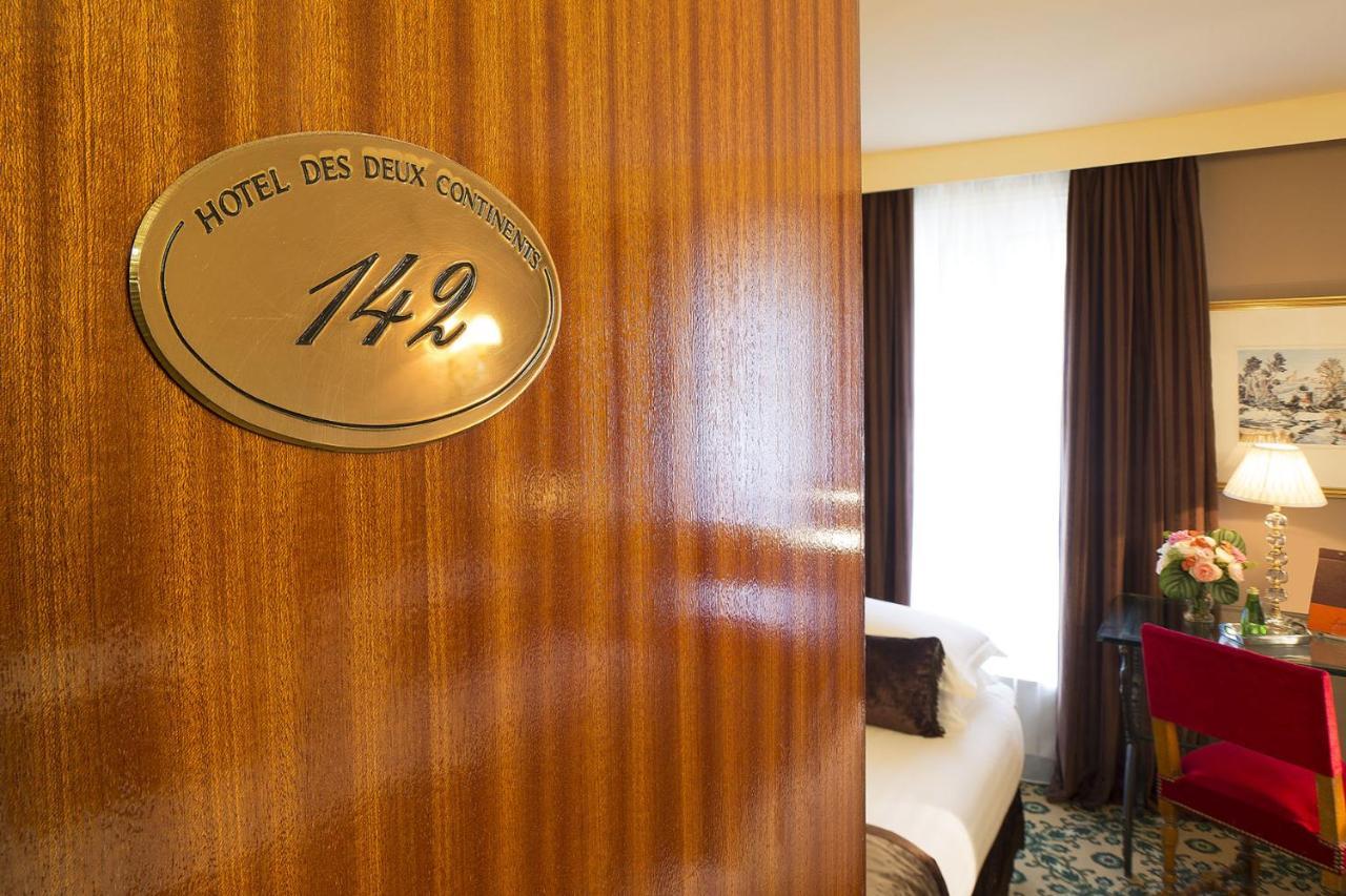 Hotel Des Deux Continents Párizs Kültér fotó