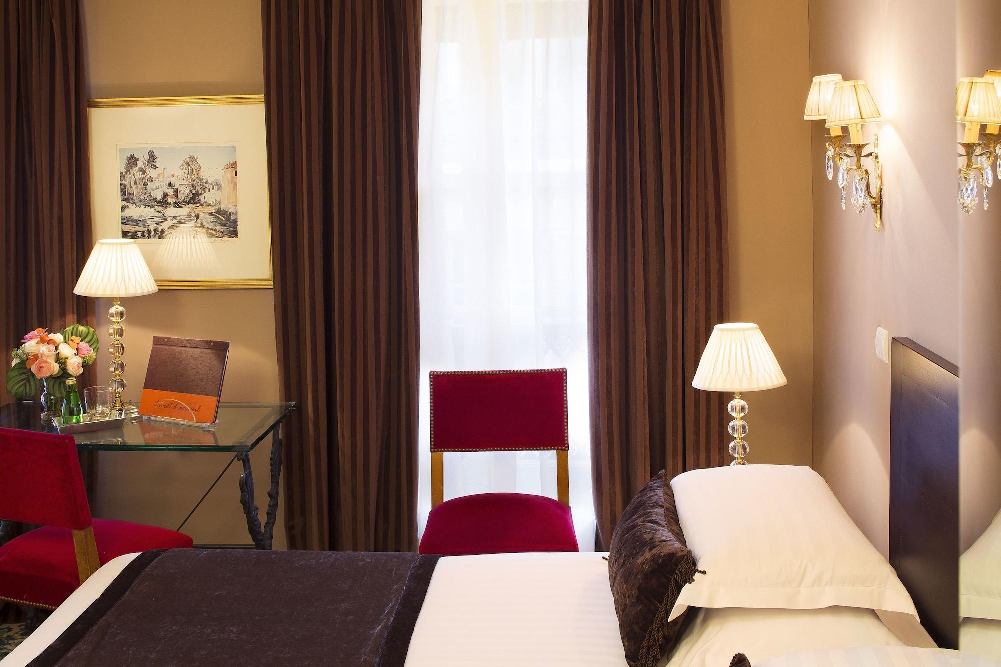 Hotel Des Deux Continents Párizs Kültér fotó