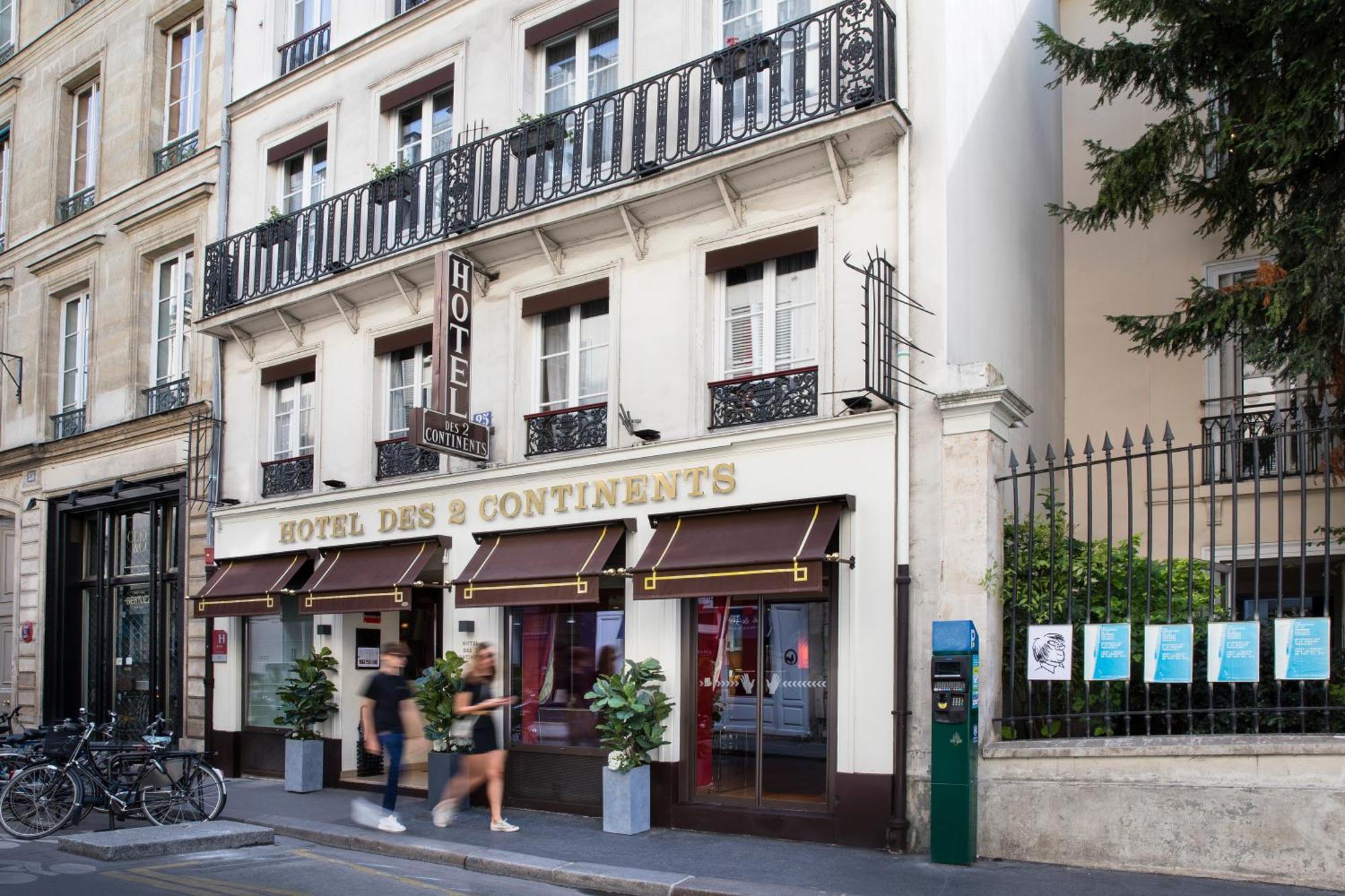 Hotel Des Deux Continents Párizs Kültér fotó