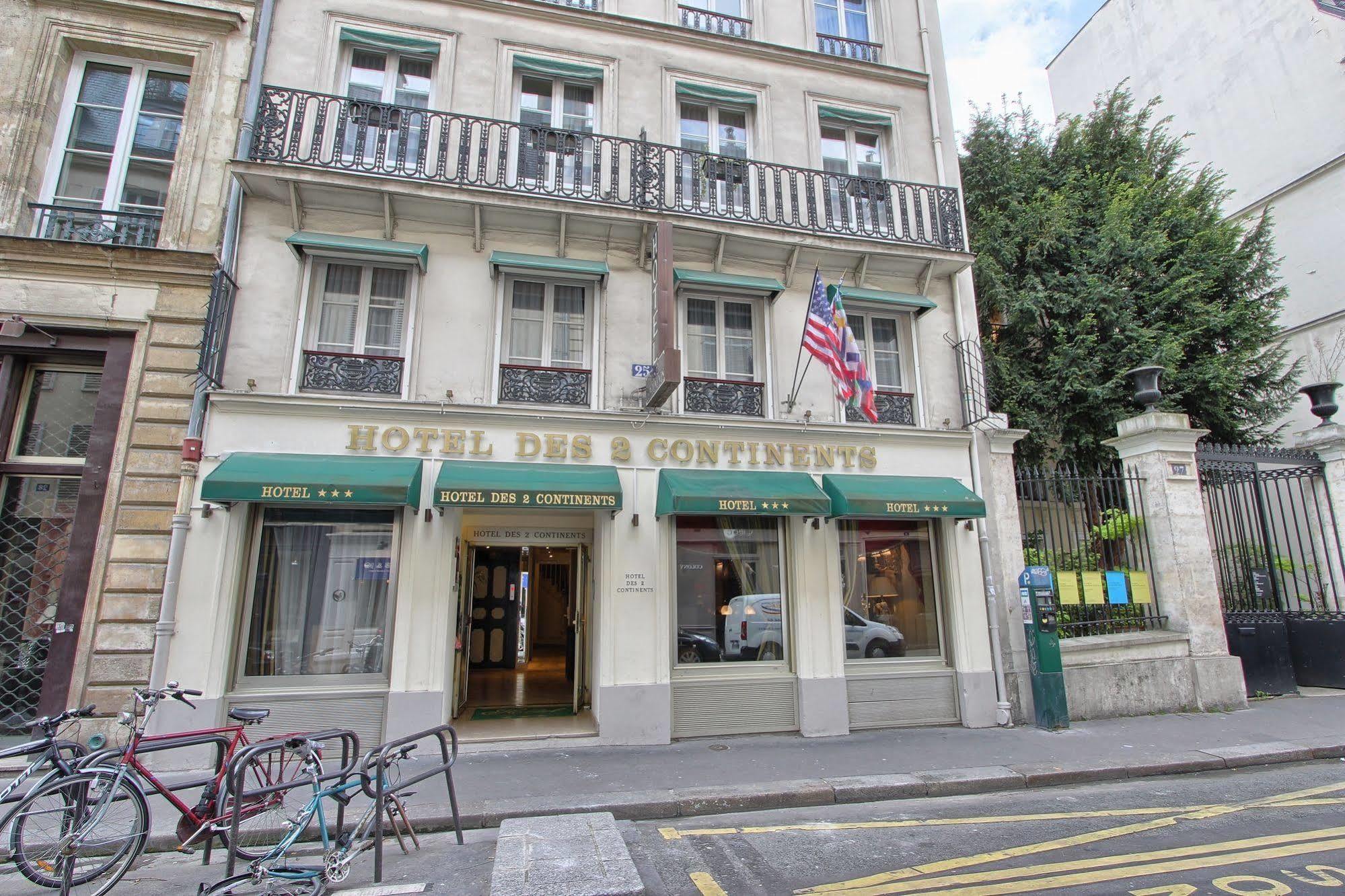 Hotel Des Deux Continents Párizs Kültér fotó