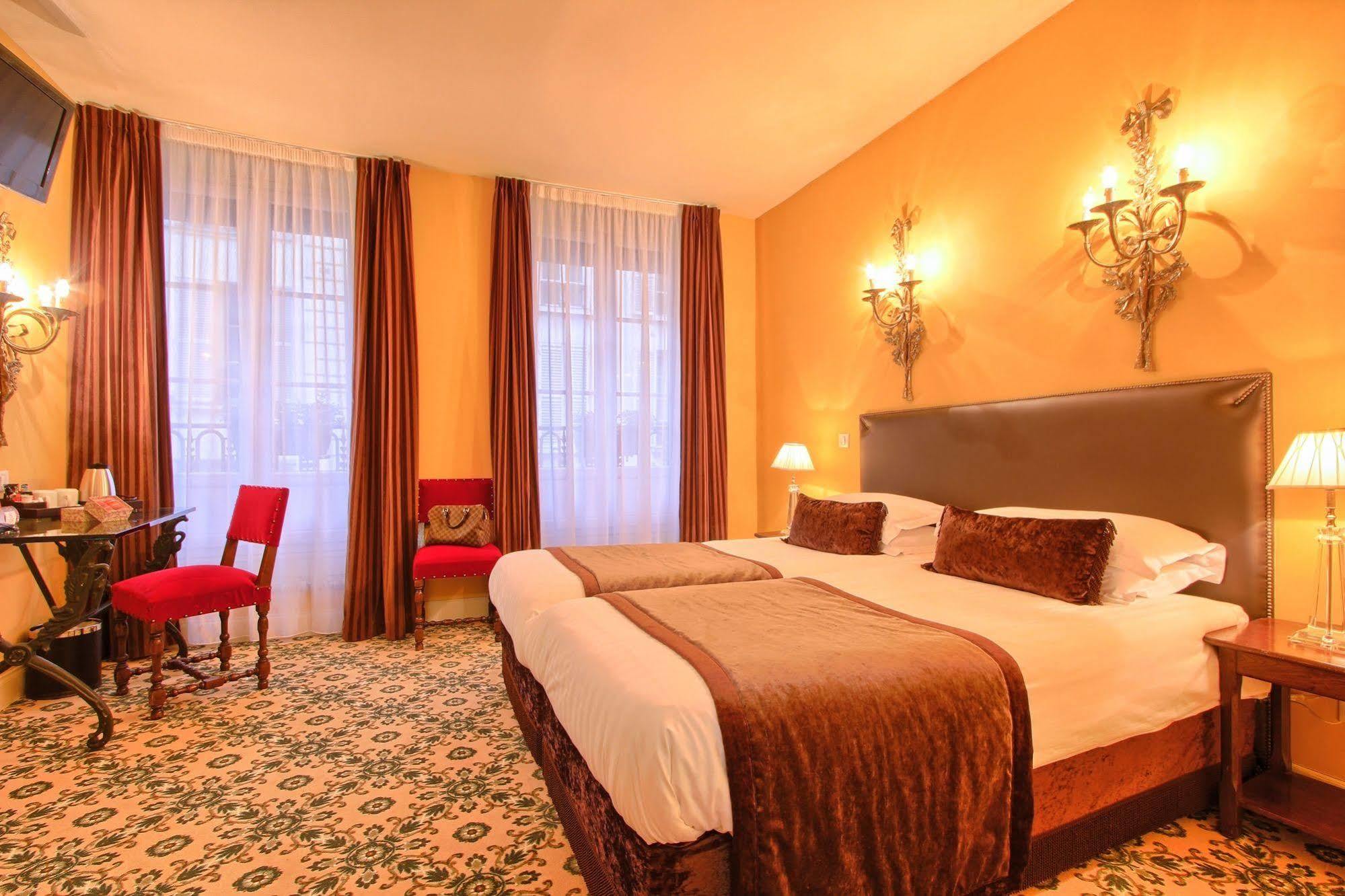 Hotel Des Deux Continents Párizs Kültér fotó