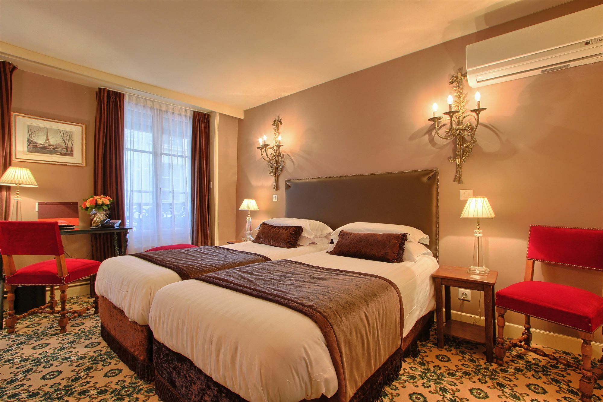 Hotel Des Deux Continents Párizs Kültér fotó